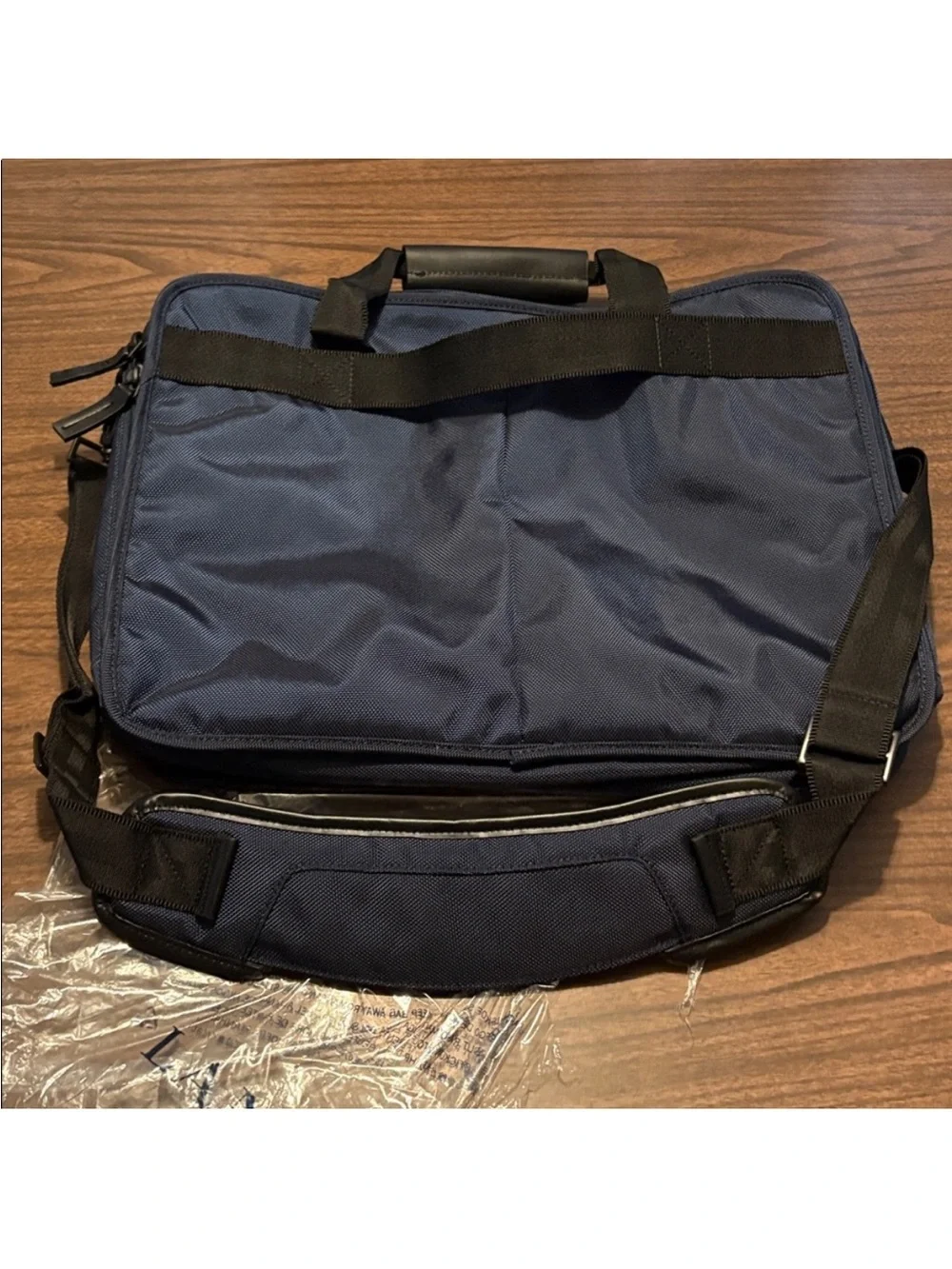 NEW Lands’ End Lighthouse Briefcase Deep Sea Navy Bag